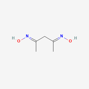 molecular formula C5H10N2O2 B7806376 2,4-Pentanedione, dioxime 