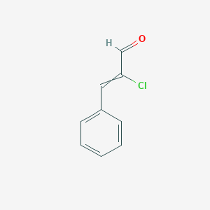 molecular formula C9H7ClO B7806414 alpha-Chlorocinnamaldehyde 