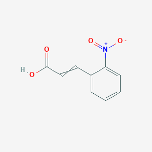 molecular formula C9H7NO4 B7806440 3-(2-Nitrophenyl)prop-2-enoic acid 