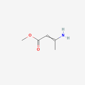 molecular formula C5H9NO2 B7806469 Methyl 3-aminocrotonate 