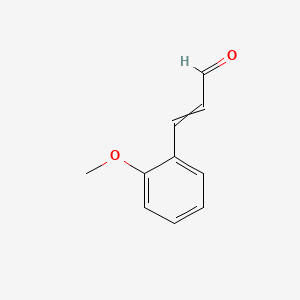 molecular formula C10H10O2 B7806482 3-(2-Methoxyphenyl)acrylaldehyde 