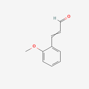 molecular formula C10H10O2 B7806482 2-Propenal, 3-(2-methoxyphenyl)- 