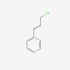 molecular formula C9H9Cl B7806497 苯，(3-氯-1-增丙烯基)- 