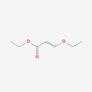 molecular formula C7H12O3 B7806501 2-Propenoic acid, 3-ethoxy-, ethyl ester 