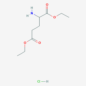 molecular formula C9H18ClNO4 B7806505 Diethyl glutamate hydrochloride 