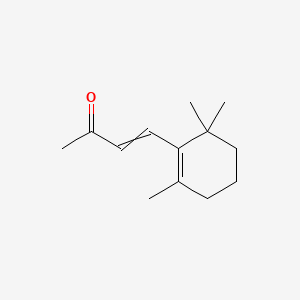 molecular formula C13H20O B7806506 4-(2,6,6-Trimethyl-cyclohex-1-enyl)-but-3-en-2-one 