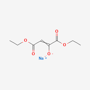 Sodium 1,4-diethoxy-1,4-dioxobut-2-en-2-olate