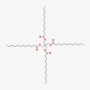 molecular formula C53H100O8 B078066 Pentaerythritol tetralaurate CAS No. 13057-50-6