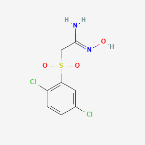 2,5-Dichlorobenzenesulphonylacetamide oxime, 98%