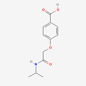4-(2-(Isopropylamino)-2-oxoethoxy)benzoic acid