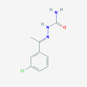 molecular formula C9H10ClN3O B7806781 3'-Chloroacetophenone semicarbazone 