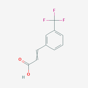 molecular formula C10H7F3O2 B7806816 3-(3-(Trifluoromethyl)phenyl)acrylic acid 