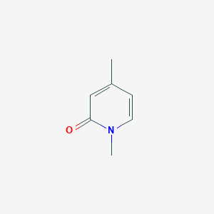 molecular formula C7H9NO B078072 2(1H)-Pyridinone, 1,4-dimethyl- CAS No. 15031-42-2