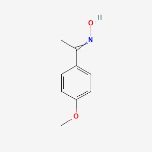 molecular formula C9H11NO2 B7807393 (4-Methoxyphenyl)ethanone oxime 