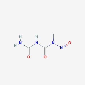 molecular formula C3H6N4O3 B078074 Methylnitrosobiuret CAS No. 13860-69-0