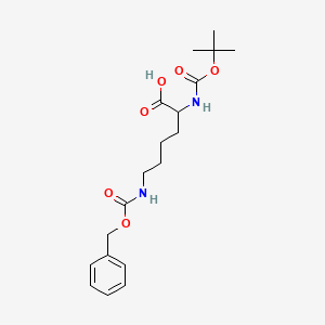 molecular formula C19H28N2O6 B7807550 Boc-D-Lys(Z)-OH 