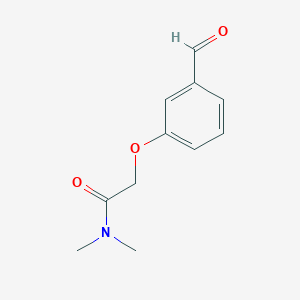 3-[(Dimethylaminocarbonyl)methoxy]benzaldehyde