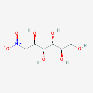 molecular formula C6H13NO7 B078077 1-去氧-1-硝基-D-甘露醇 CAS No. 14199-83-8