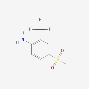 4-(Methylsulfonyl)-2-(trifluoromethyl)aniline