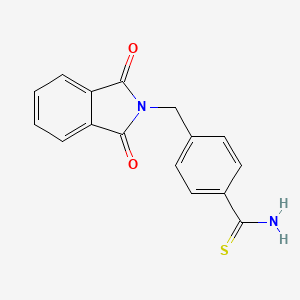 4-[(1,3-Dioxoisoindol-2-yl)methyl]benzenecarbothioamide
