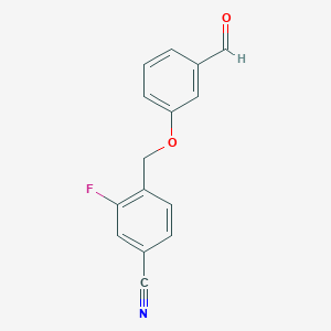 3-(4-Cyano-2-fluorobenzyloxy)benzaldehyde