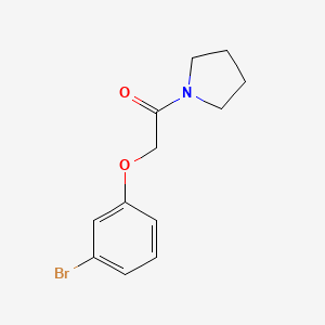2-(3-Bromophenoxy)-1-(pyrrolidin-1-YL)ethanone