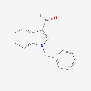 molecular formula C16H13NO B078078 1-benzyl-1H-indole-3-carbaldehyde CAS No. 10511-51-0
