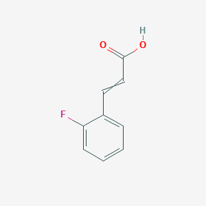 molecular formula C9H7FO2 B7807807 3-(2-Fluorophenyl)acrylic acid 