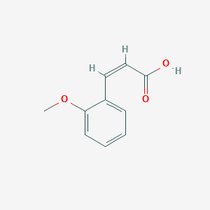 molecular formula C10H10O3 B078080 顺-2-甲氧基肉桂酸 CAS No. 14737-91-8