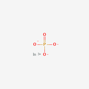 molecular formula InPO4<br>InO4P B078082 Indium(Iii) Phosphate CAS No. 14693-82-4