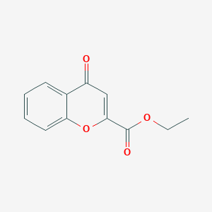 molecular formula C12H10O4 B078086 4-氧代-4H-色满烯-2-羧酸乙酯 CAS No. 14736-31-3
