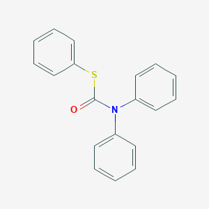 molecular formula C19H15NOS B078087 S-phenyl N,N-diphenylcarbamothioate CAS No. 13509-40-5