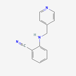 2-[(Pyridin-4-ylmethyl)amino]benzonitrile