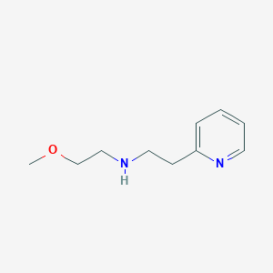 molecular formula C10H16N2O B7808975 N-(2-methoxyethyl)-2-pyridin-2-ylethanamine 