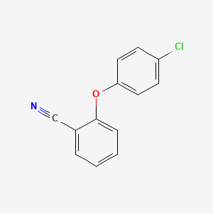 molecular formula C13H8ClNO B7808988 2-(4-Chlorophenoxy)benzonitrile CAS No. 146537-85-1