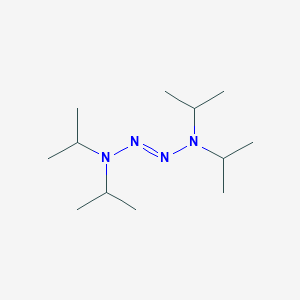 molecular formula C12H28N4 B078090 2-Tetrazene, 1,1,4,4-tetrakis(1-methylethyl)- CAS No. 13304-31-9