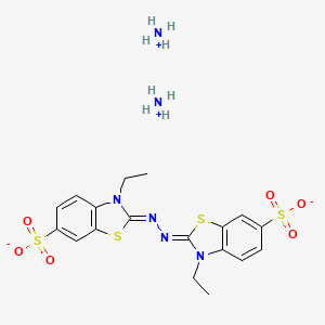 molecular formula C18H24N6O6S4 B7809020 ABTS diammonium salt 