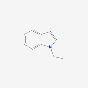 molecular formula C10H11N B078091 1-乙基-1H-吲哚 CAS No. 10604-59-8