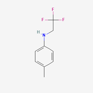 4-Methyl-N-(2,2,2-trifluoroethyl)aniline