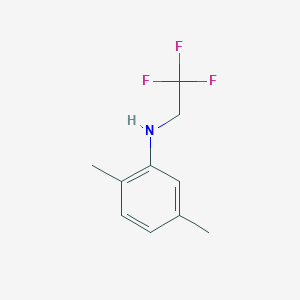 (2,5-Dimethyl-phenyl)-(2,2,2-trifluoro-ethyl)-amine