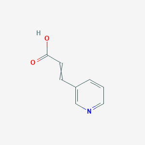 molecular formula C8H7NO2 B7809185 3-(Pyridin-3-yl)acrylic acid 