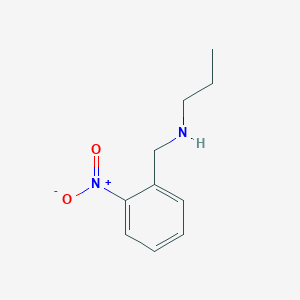 [(2-Nitrophenyl)methyl](propyl)amine