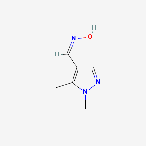 molecular formula C6H9N3O B7809351 1,5-Dimethyl-1H-pyrazole-4-carbaldehyde oxime 