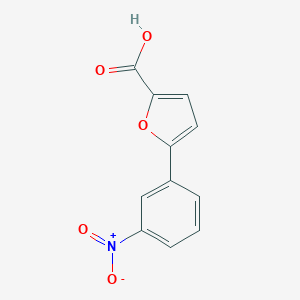 molecular formula C11H7NO5 B078095 5-(3-nitrophenyl)furan-2-carboxylic Acid CAS No. 13130-13-7