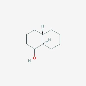 molecular formula C10H18O B7809617 (4AR,8aR)-decahydronaphthalen-1-ol 