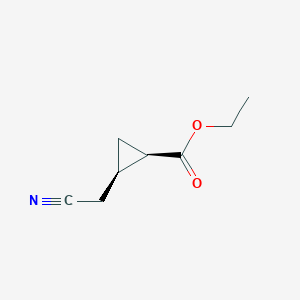 Ethyl cis-2-(cyanomethyl)cyclopropane-1-carboxylate