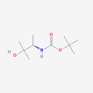(S)-tert-Butyl (3-hydroxy-3-methylbutan-2-yl)carbamate