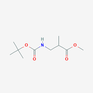 Methyl 3-((tert-butoxycarbonyl)amino)-2-methylpropanoate