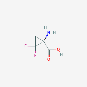 (1R)-1-Amino-2,2-difluorocyclopropane-1-carboxylic acid