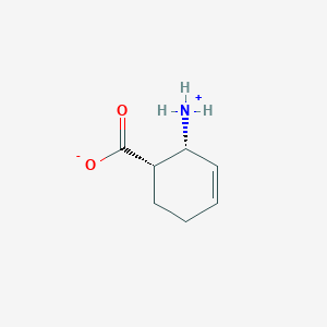 molecular formula C7H11NO2 B7809796 (1S,2R)-2-azaniumylcyclohex-3-ene-1-carboxylate 